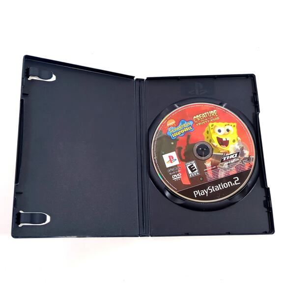 SpongeBob Creature from Krusty Krab PS2 Game Sony PlayStation 2 Tested Working - Picture 3 of 3